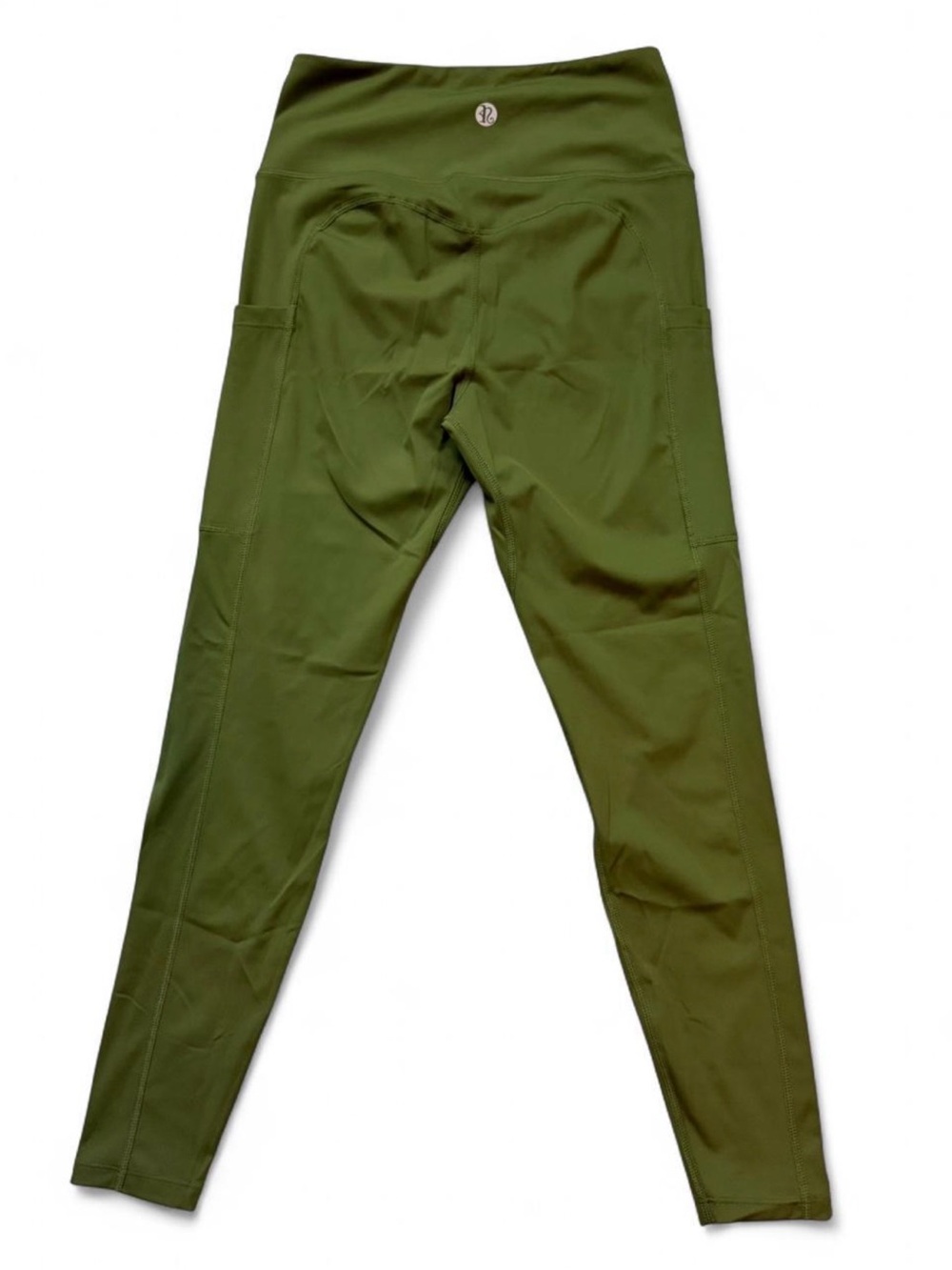 Olive Army Green Leggings With Pockets